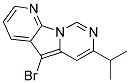 5-BROMO-7-ISOPROPYL-PYRIDO[3',2':4,5]PYRROLO[1,2-C]PYRIMIDINE Struktur