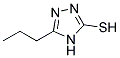 5-PROPYL-4H-1,2,4-TRIAZOLE-3-THIOL Struktur