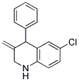 6-CHLORO-3-METHYLENE-4-PHENYL-1,2,3,4-TETRAHYDRO-QUINOLINE Struktur