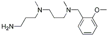 N1-(3-[(2-METHOXY-BENZYL)-METHYL-AMINO]-PROPYL)-N1-METHYL-PROPANE-1,3-DIAMINE Struktur