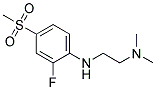 N'-[2-FLUORO-4-(METHYLSULFONYL)PHENYL]-N,N-DIMETHYLETHANE-1,2-DIAMINE Struktur