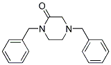 N,N-DIBENZYL PIPERAZINONE Struktur