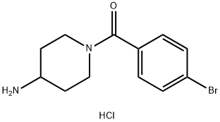 (4-AMINO-PIPERIDIN-1-YL)-(4-BROMO-PHENYL)-METHANONE HYDROCHLORIDE price.