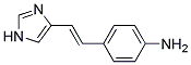 4-[2-(1H-IMIDAZOL-4-YL)-VINYL]-PHENYLAMINE Struktur