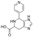 4-PYRIDIN-4-YL-4,5,6,7-TETRAHYDRO-3H-IMIDAZO[4,5-C]PYRIDINE-6-CARBOXYLIC ACID Struktur