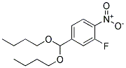 4-DIBUTOXYMETHYL-2-FLUORO-1-NITRO-BENZENE Struktur