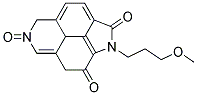 6-(3-METHOXYPROPYL)-1H-INDOLO[5,4,3-DEF]ISOQUINOLINE-2,5,7(6H)-TRIONE Struktur