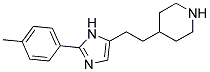 4-[2-(2-P-TOLYLIMIDAZOL-4-YL)-ETHYL]-PIPERIDINE Struktur