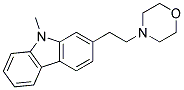 9-METHYL-2-(2-MORPHOLIN-4-YL-ETHYL)-9H-CARBAZOLE Struktur