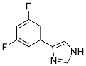 4-(3,5-DIFLUORO-PHENYL)-1H-IMIDAZOLE Struktur