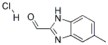 5-METHYL-1H-BENZOIMIDAZOLE-2-CARBALDEHYDEHYDROCHLORIDE Struktur