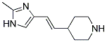 4-[2-(2-METHYL-1H-IMIDAZOL-4-YL)-VINYL]-PIPERIDINE Struktur