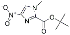 TERT-BUTYL 1-METHYL-4-NITRO-1H-IMIDAZOLE-2-CARBOXYLATE Struktur