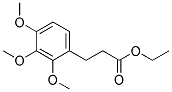 3-(2,3,4-TRIMETHOXY-PHENYL)-PROPIONIC ACID ETHYL ESTER Struktur