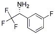 (R)-2,2,2-TRIFLUORO-1-(3-FLUORO-PHENYL)-ETHYLAMINE Struktur