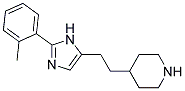 4-[2-(2-O-TOLYLIMIDAZOL-4-YL)-ETHYL]-PIPERIDINE Struktur