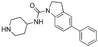 5-PHENYL-N-PIPERIDIN-4-YLINDOLINE-1-CARBOXAMIDE Struktur