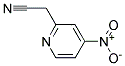 (4-NITRO-PYRIDIN-2-YL)-ACETONITRILE Struktur