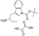 TERT-BUTYL 3-(2-AMINOBUTYL)-1H-INDOLE-1-CARBOXYLATE OXALATE Struktur