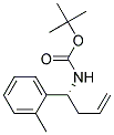 ((R)-1-O-TOLYL-BUT-3-ENYL)-CARBAMIC ACID TERT-BUTYL ESTER Struktur