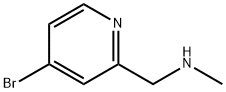 (4-BROMO-PYRIDIN-2-YLMETHYL)-METHYL-AMINE Struktur