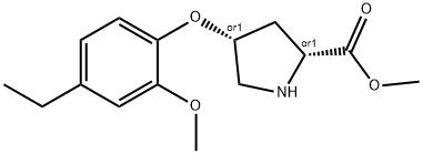 (2S,4S)-4-(4-エチル-2-メトキシフェノキシ)-2-ピロリジンカルボン酸メチル price.