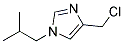 4-CHLOROMETHYL-1-ISOBUTYL-1H-IMIDAZOLE Struktur