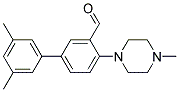 3',5'-DIMETHYL-4-(4-METHYL-PIPERAZIN-1-YL)-BIPHENYL-3-CARBALDEHYDE Struktur