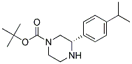 (S)-3-(4-ISOPROPYL-PHENYL)-PIPERAZINE-1-CARBOXYLIC ACID TERT-BUTYL ESTER Struktur