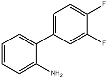 3',4'-DIFLUORO[1,1'-BIPHENYL]-2-AMINE Structure