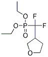 [DIFLUORO-(TETRAHYDRO-FURAN-3-YL)-METHYL]-PHOSPHONIC ACID DIETHYL ESTER Struktur