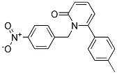 6-(4-METHYLPHENYL)-1-(4-NITROBENZYL)PYRIDIN-2(1H)-ONE Struktur