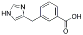 3-(1H-IMIDAZOL-4-YLMETHYL)-BENZOIC ACID Struktur