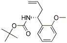 [(R)-1-(2-METHOXY-PHENYL)-BUT-3-ENYL]-CARBAMIC ACID TERT-BUTYL ESTER Struktur