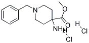 METHYL 4-AMINO-1-BENZYLPIPERIDINE-4-CARBOXYLATE DIHYDROCHLORIDE Struktur