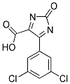 2-OXO-4-(3,5-DICHLOROPHENYL)-IMIDAZOLE-5-CARBOXYLIC ACID Struktur