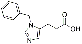 3-(3-BENZYL-3H-IMIDAZOL-4-YL)-PROPIONIC ACID Struktur