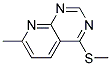 7-METHYL-4-(METHYLTHIO)PYRIDO[2,3-D]PYRIMIDINE Struktur