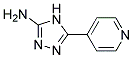 5-PYRIDIN-4-YL-4H-1,2,4-TRIAZOL-3-AMINE Struktur