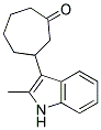 3-(2-METHYL-1H-INDOL-3-YL)-CYCLOHEPTANONE Struktur