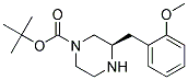 (R)-3-(2-METHOXY-BENZYL)-PIPERAZINE-1-CARBOXYLIC ACID TERT-BUTYL ESTER Struktur