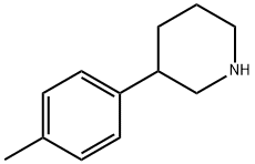 3-(4-METHYLPHENYL)PIPERIDINE Struktur