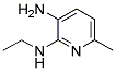 N2-ETHYL-6-METHYL-PYRIDINE-2,3-DIAMINE Struktur