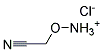 (AMMONIOOXY)(CYANO)METHANE CHLORIDE Struktur