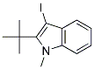 2-TERT-BUTYL-3-IODO-1-METHYL-1H-INDOLE Struktur