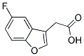 (5-FLUORO-1-BENZOFURAN-3-YL)ACETIC ACID Struktur