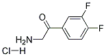 3,4-DIFLUOROPHENACYLAMINE HYDROCHLORIDE Struktur