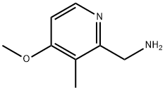 C-(4-METHOXY-3-METHYL-PYRIDIN-2-YL)-METHYLAMINE Struktur