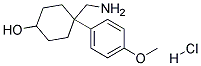 4-(AMINOMETHYL)-4-(4-METHOXYPHENYL)CYCLOHEXANOL HYDROCHLORIDE Struktur