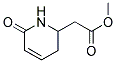 (6-OXO-1,2,3,6-TETRAHYDRO-PYRIDIN-2-YL)-ACETIC ACID METHYL ESTER Struktur